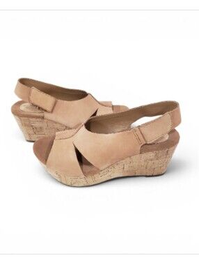 Clarks Artisan Cork Wrapped Wedge Sandal